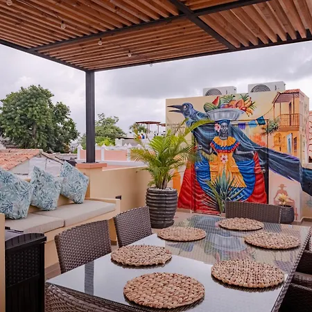 Casa Maguey Rooftop Jacuzzi Bay Views & Culture Get Cartagena